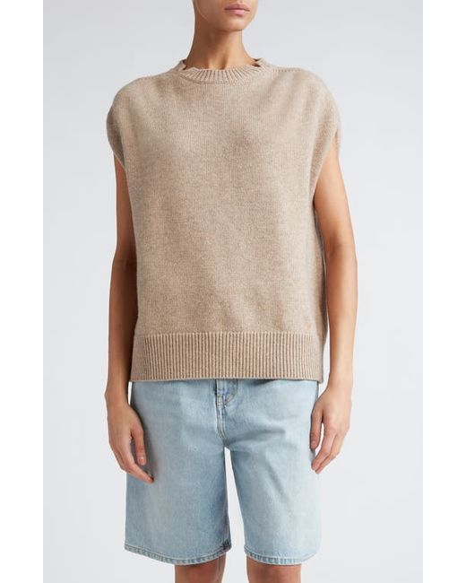 Loulou Studio Cap Sleeve Wool Cashmere Sweater X-Small