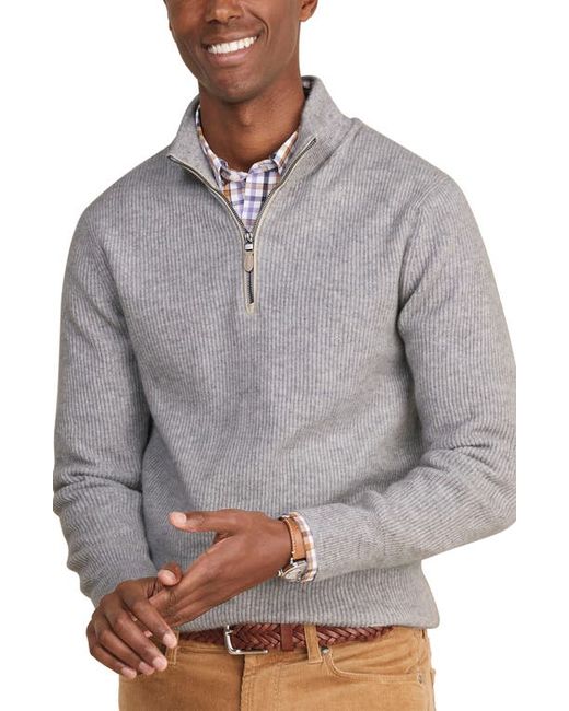 Vineyard Vines Rib Quarter Zip Cashmere Sweater X-Small