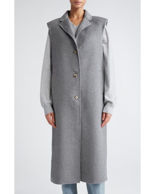 Loulou Studio Sleeveless Wool Cashmere Long Coat