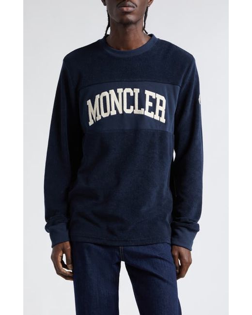 Moncler Logo Appliqué Sweatshirt Small