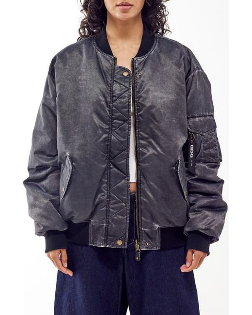 BDG Urban Outfitters Oversize Reversible Bomber Jacket