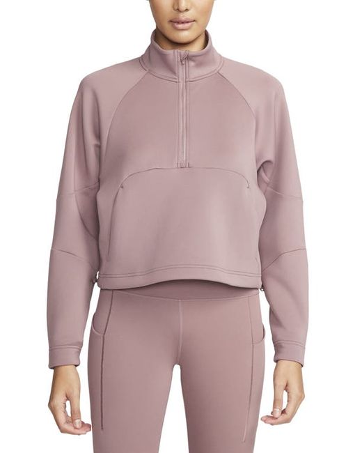 Nike Dri-FIT Prima Half Zip Pullover Smokey Mauve