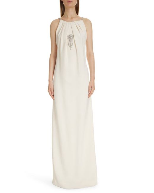 Givenchy Crystal Embellished Draped Gown