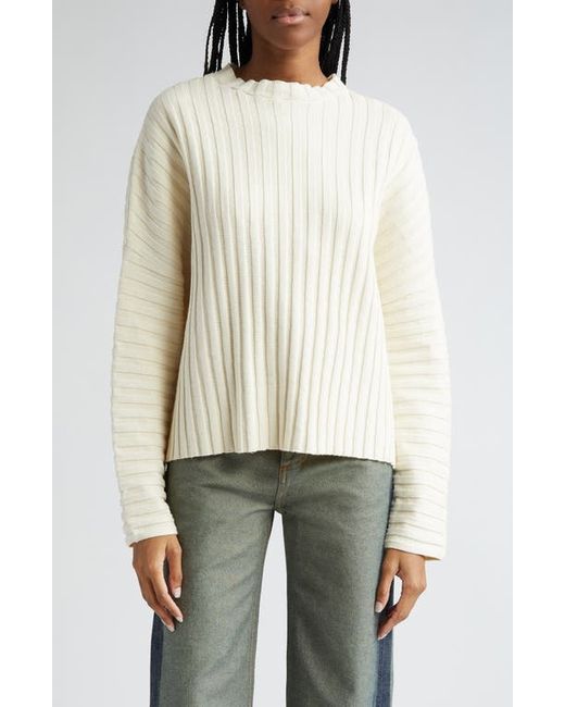 Eckhaus Latta Keyboard Linen Cotton Rib Sweater