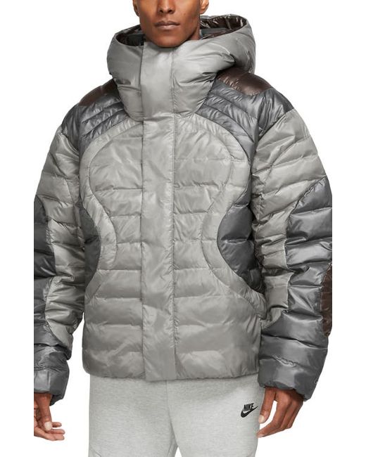Nike Sportswear Tech Pack Therma-FIT ADV Water Repellent Insulated Puffer Jacket Flat Pewter/Iron Grey Medium