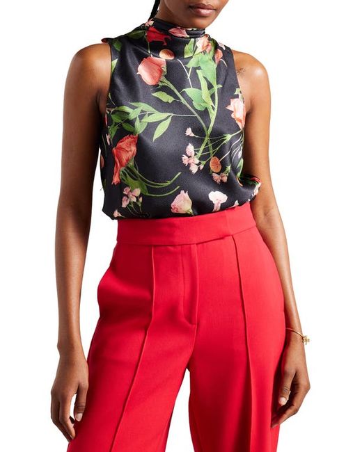 Ted Baker London Raeven Floral Sleeveless Top
