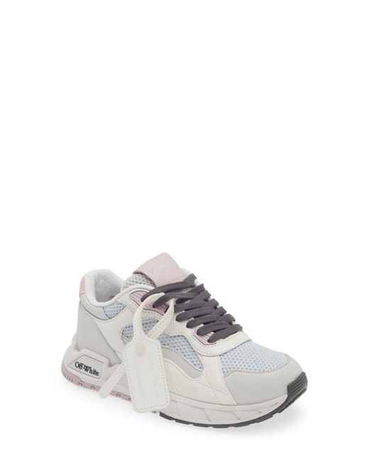 Off-White Kick Off Sneaker Light Blue/Lilac 6Us