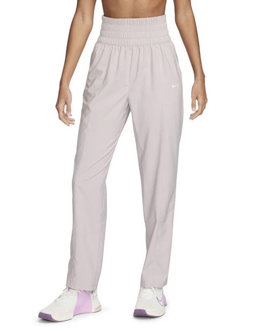 Nike Dri-Fit One Track Pants Platinum Violet/White