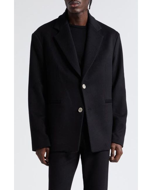 The Elder Statesman Rima Relaxed Fit Wool Cashmere Sport Coat