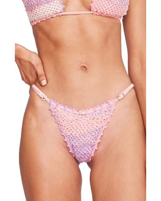 Capittana Kendall Reversible Crochet Bikini Bottoms X-Small