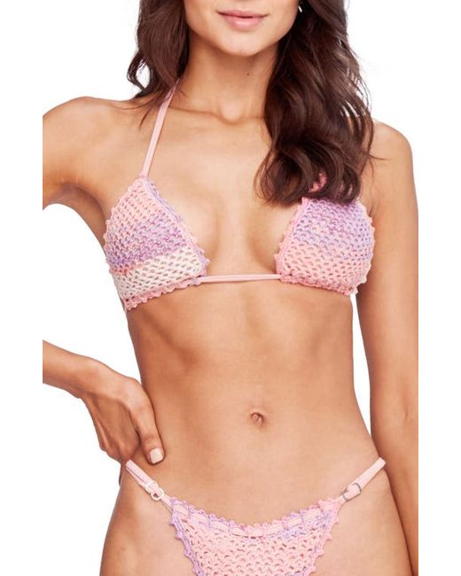 Capittana Kendall Crochet Bikini Top X-Small