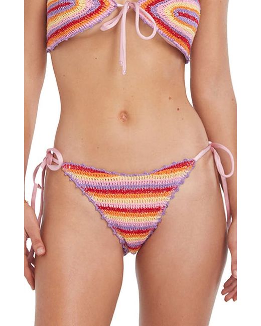 Capittana Lucy Reversible Crochet Bikini Bottoms X-Small