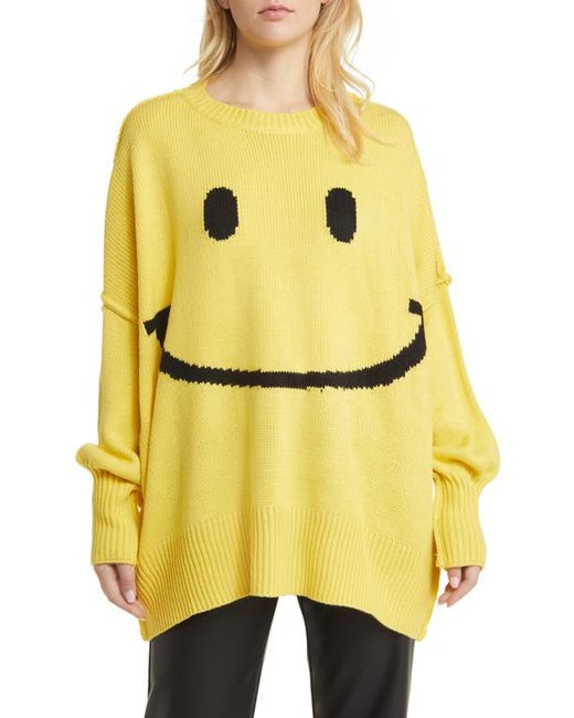 Dressed in Lala Smile Oversize Sweater Small