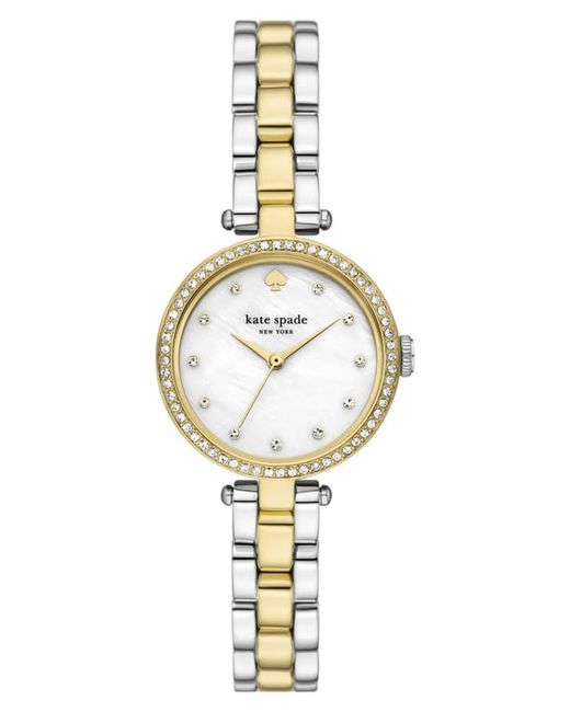 Kate Spade New York holland crystal bracelet watch 28mm