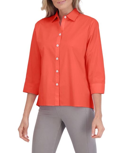 Foxcroft Kelly Button-Up Shirt