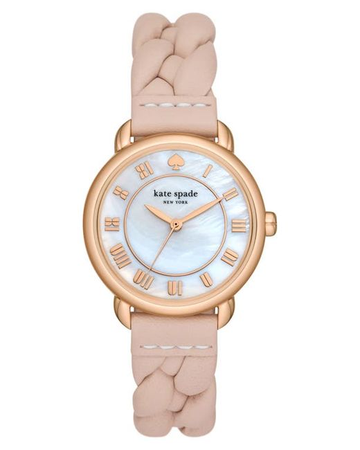 Kate Spade New York lilly avenue leather strap watch 34mm
