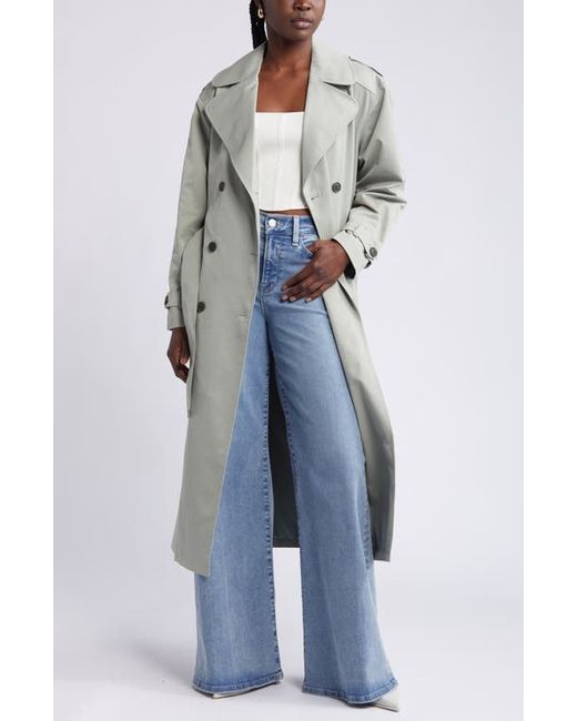 Open Edit Belted Trench Coat