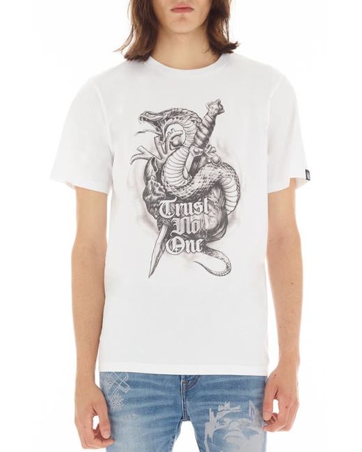 Cult Of Individuality Trust Cotton Graphic T-Shirt