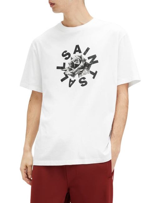 AllSaints Daized Cotton Graphic T-Shirt