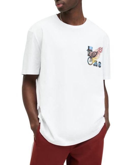 AllSaints Roller Cotton Graphic T-Shirt
