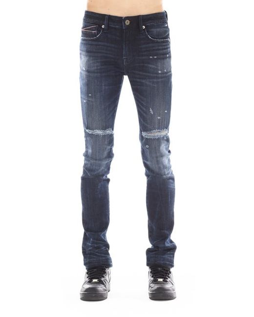 Cult Of Individuality Punk Distressed Super Skinny Jeans