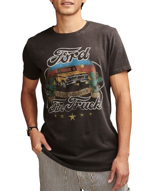 Lucky Brand Ford Fun Truck Graphic T-Shirt