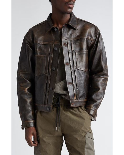 John Elliott Thumper Type II Leather Jacket