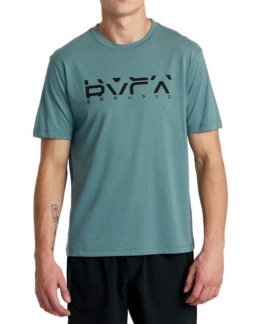 Rvca Big Section Performance Graphic T-Shirt