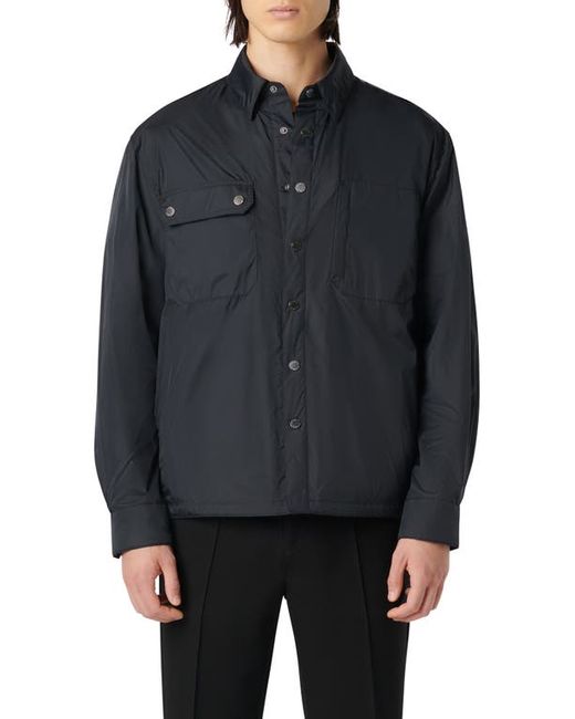 Bugatchi Water Resistant Nylon Shirt Jacket