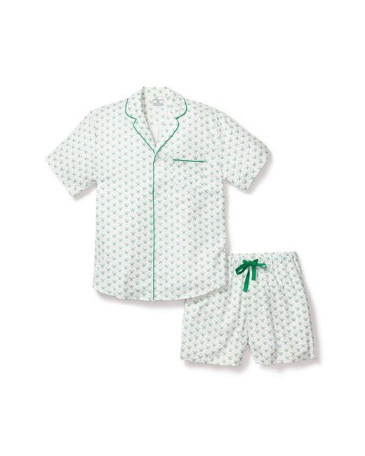 Petite Plume Match Point Cotton Short Pajamas