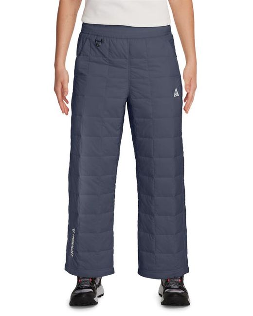 Nike ACG Therma-FIT ADV Quilted Insulated Wide Leg Pants Thunder Summit White
