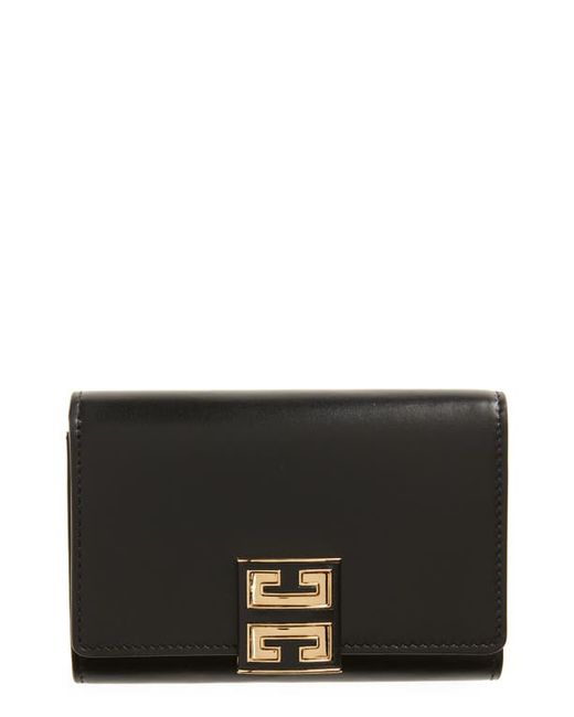 Givenchy Medium 4G Leather Trifold Wallet