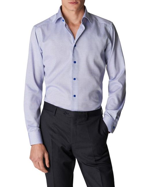 Eton Textured Solid Dress Shirt