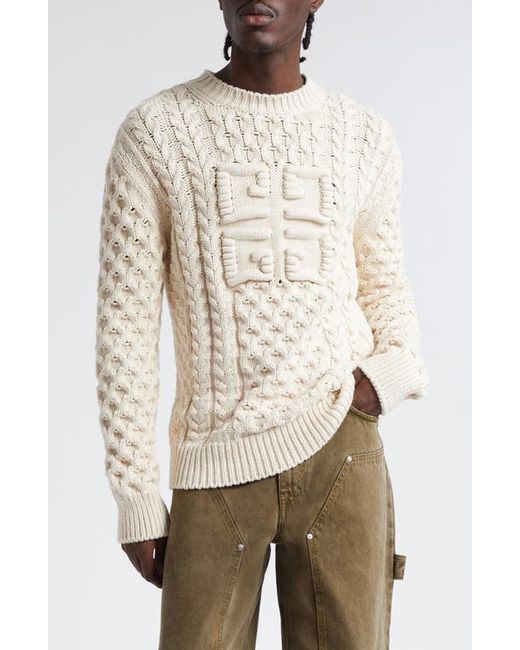 Givenchy 4G Cable Stitch Sweater