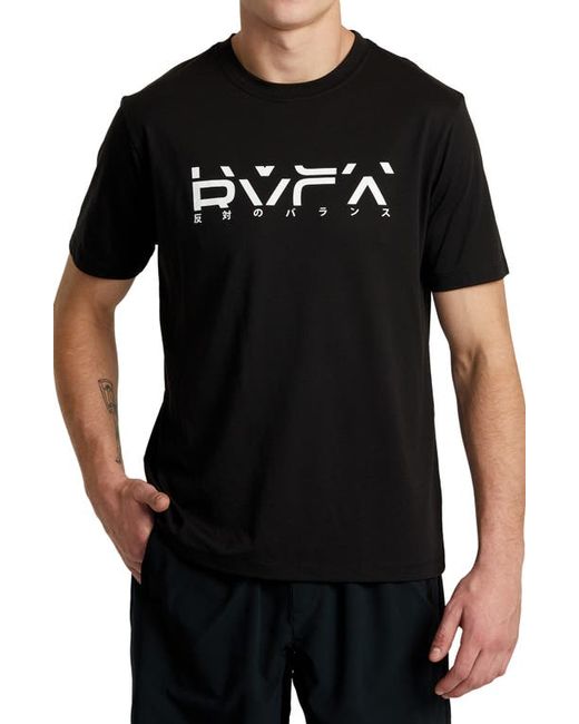 Rvca Big Section Performance Graphic T-Shirt