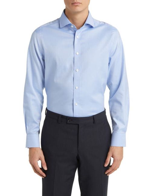Charles Tyrwhitt Slim Fit Non-Iron Solid Twill Dress Shirt