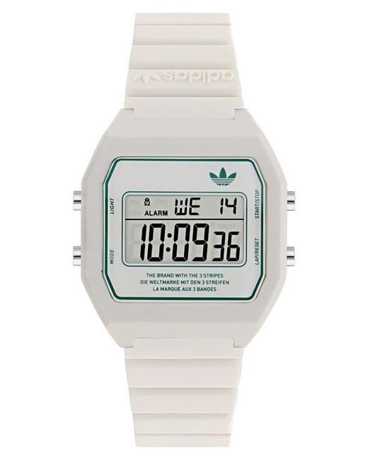 Adidas Digital Two Resin Strap Watch 36mm