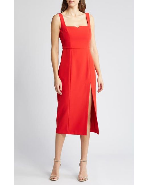 French Connection Echo Crepe Sheath Dress