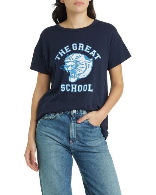 The Great . The Boxy Bobcat Graphic T-Shirt