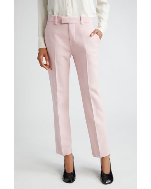 Burberry Tailored Straight Leg Wool Trousers