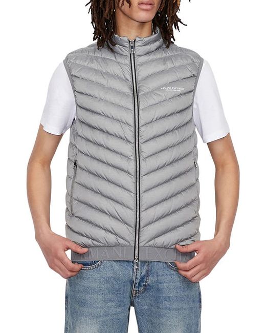 Armani Exchange Packable Down Puffer Vest