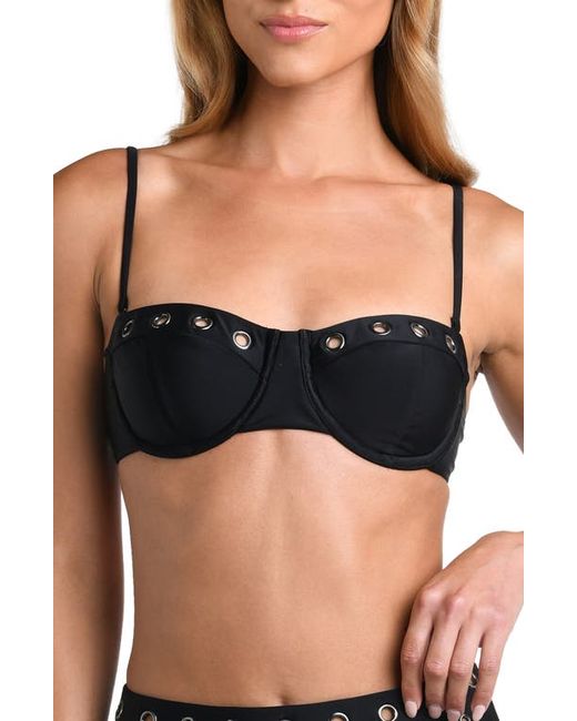 L'agence Alexandria Grommet Convertible Underwire Bikini Top