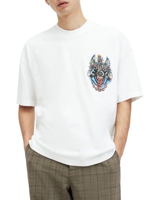 AllSaints Howlrider Cotton Graphic T-Shirt