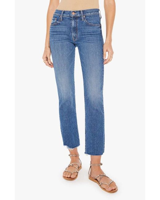 Mother The Rider Mid Rise Ankle Jeans