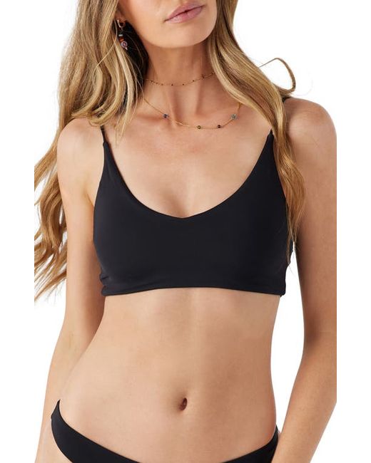 O'Neill Huntington Saltwater Solids Bikini Top