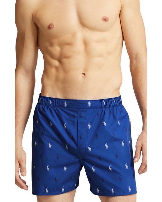 Polo Ralph Lauren Assorted 3-Pack Woven Cotton Boxers