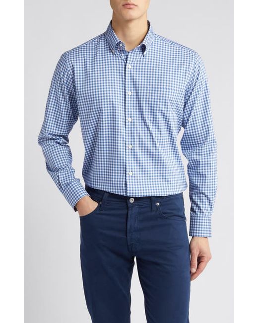 Peter Millar Trenton Crown Lite Stretch Cotton Button-Down Shirt