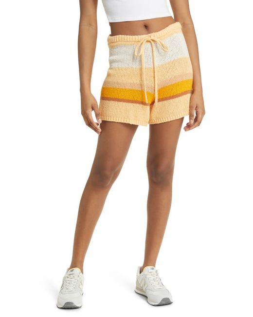 Billabong Sol Time Stripe Knit Drawstring Shorts