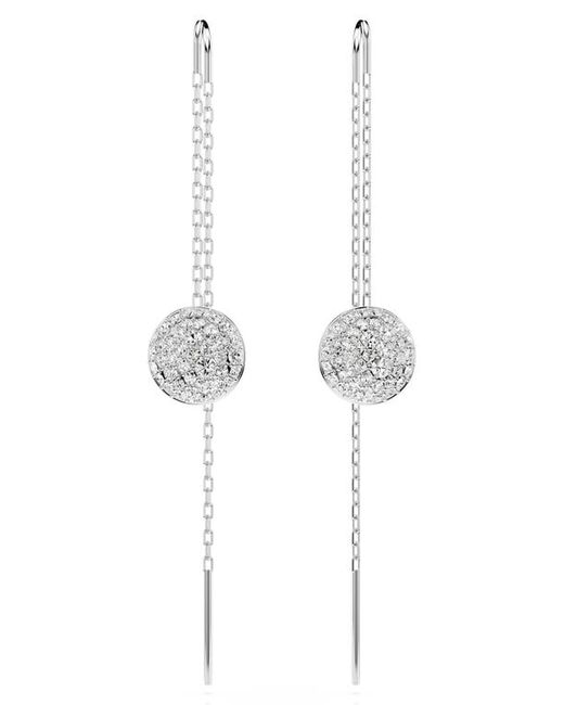 Swarovski Meteora Threader Earrings