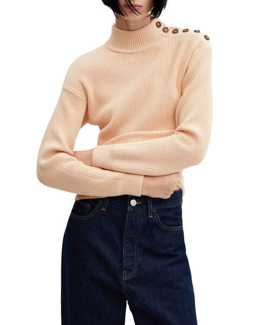 Mango Shoulder Button Sweater